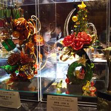 美しいスイーツ細工の花