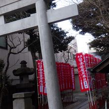 鳥居からの風景