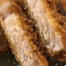 ウェルダンのロースカツ