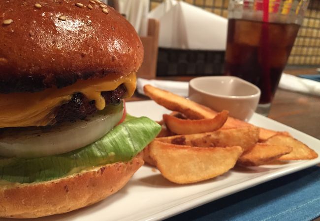 美味しいハンバーガー