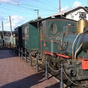 レトロな列車で松山観光