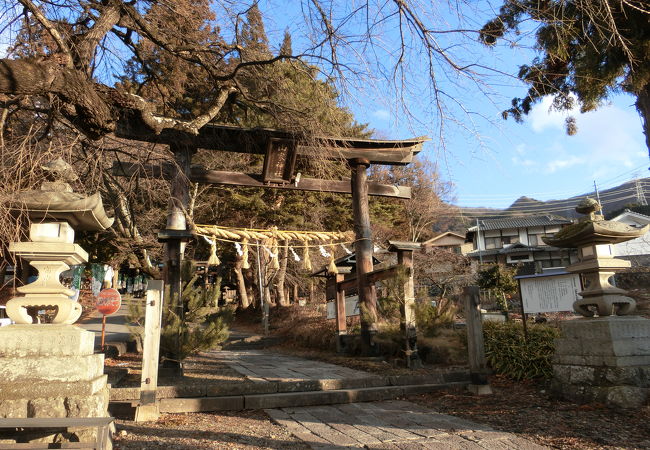 歴代の上田藩主であった、真田・仙石・松平が大切に保護してきた神社です。