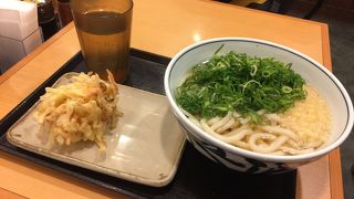 かき揚げ朝食！