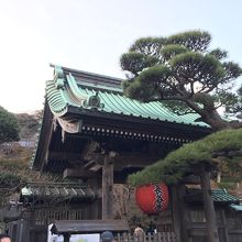長谷寺のエントランス