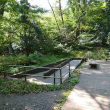 スロープが作られていました。