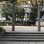 新宿の公園