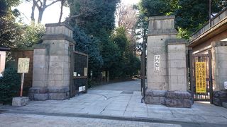 西側からは入れません