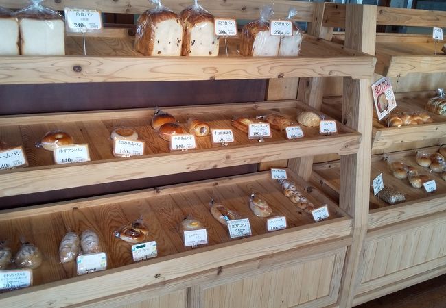 手作りパンがおいしい