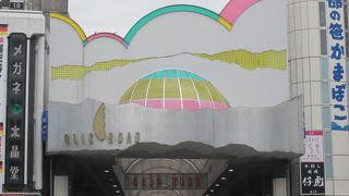 実は樹木観察が楽しいアーケード街です