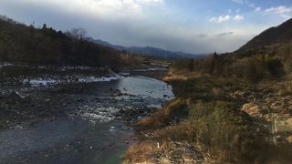 吾妻渓谷は見えなかったが四万川の渓谷は見えました