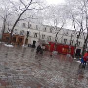 雪のテルトル広場