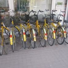 レンタサイクルの様子