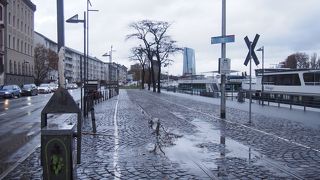 マイン川沿いの通り