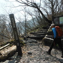 大山夏山登山道(5合目)