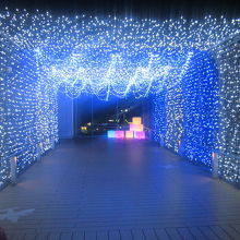 展望デッキの電飾２