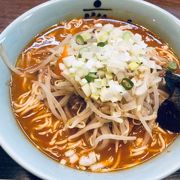 極太麺の美味しいラーメン