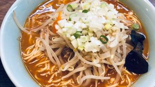 極太麺の美味しいラーメン