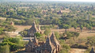 バガンを見渡せる