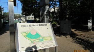 野球場まで完備されている大型の公園です