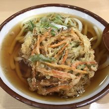 天ぷらうどん
