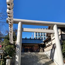 鳥居が立派