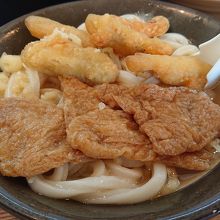 きつねとごぼう天