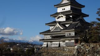 国宝の天守が素晴らしい。