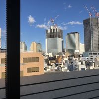 大浴場の前からの海方面