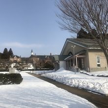 雪景色が美しいし