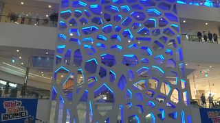 音楽と噴水のコラボレーション