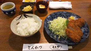 美味しいとんかつ