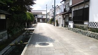 大洲の城下町の中心地となっていた通り