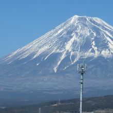 車窓からの富士