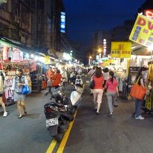 永和楽華観光夜市の風景