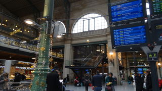 パリ北駅からタリスに乗車