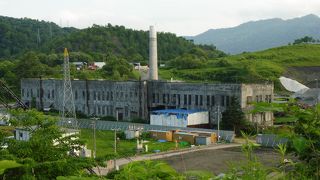 北炭清水沢火力発電所跡