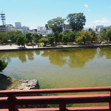 月見櫓からの景色は抜群