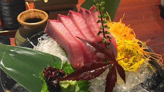 新鮮な地の海鮮を堪能