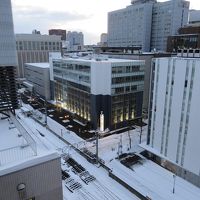 部屋の窓から撮影