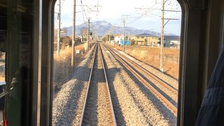 乗り継ぎミスで新前橋駅で乗継になった