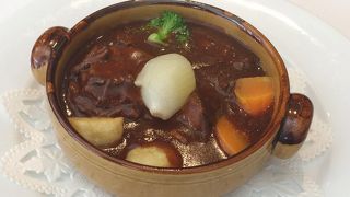 ビーフシチューが美味