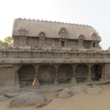 裏側からも見ました