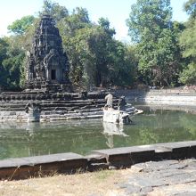 中心祠堂周辺の様子。