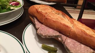 大きなパテサンド