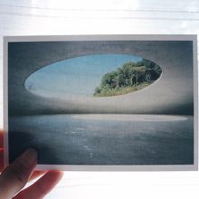 記念にポストカードを。