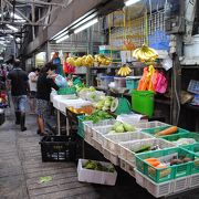 チャイナタウンの市場