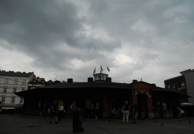 カジミエシュ地区のメイン広場