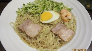 麺ののど越しが絶品。