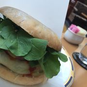 ハンバーガーが美味しかったけど