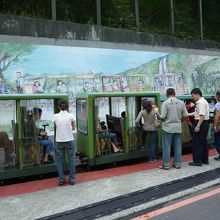 台車瀑布駅